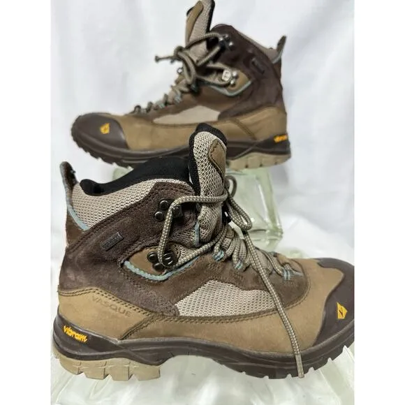 Vasque Breeze 7223 Women's 8.5 Boots Brown Hiking Trail Shoes Lace Up Waterproof