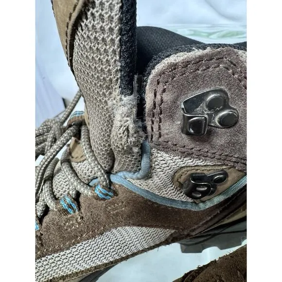 Vasque Breeze 7223 Women's 8.5 Boots Brown Hiking Trail Shoes Lace Up Waterproof