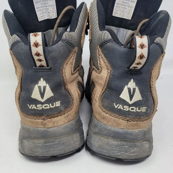 Vasque Breeze Hiking Boots Trekking Mens Sz 11.5 Brown Leather Gore-Tex, 7466