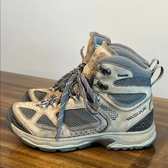 Vasque Breeze III GTX Mid Womens Boots Size 9.5M Brown Waterproof Hiking 7195M