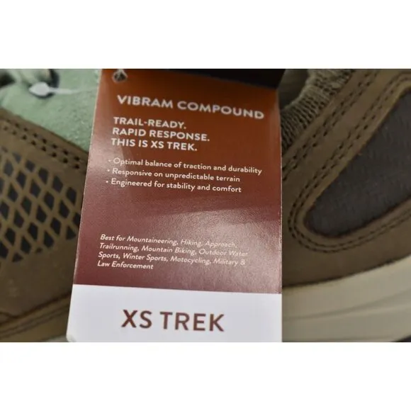 Vasque Women Size 8.5 Talus AT Low UltraDry Waterproof Bungee Brown Hiking Shoes