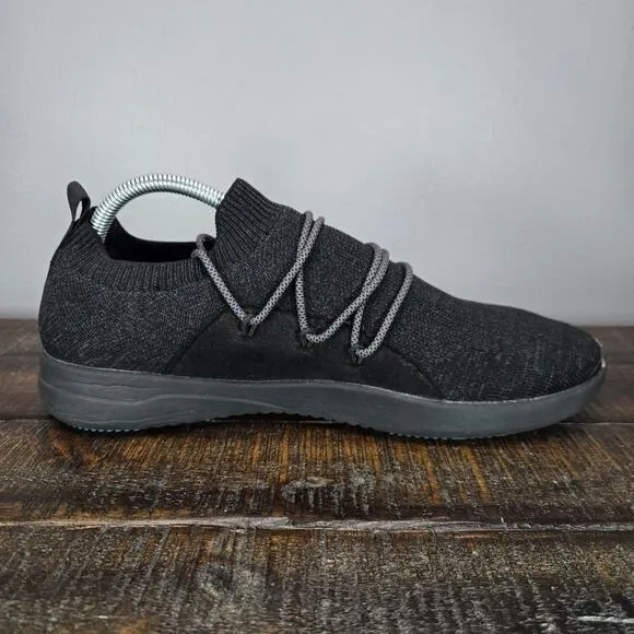 Vessi Cityscape Classic Mens Size 10 Lace Up Waterproof Shoes Sneakers Black