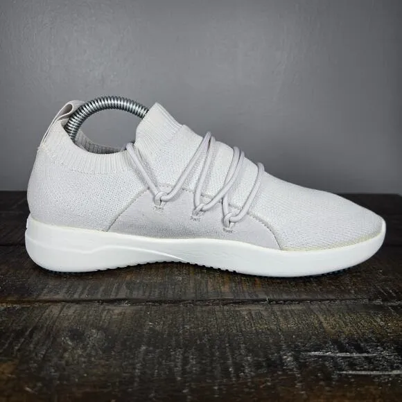 Vessi Cityscape Classic Womens Size 6 Lace Up Waterproof Shoes Sneakers White