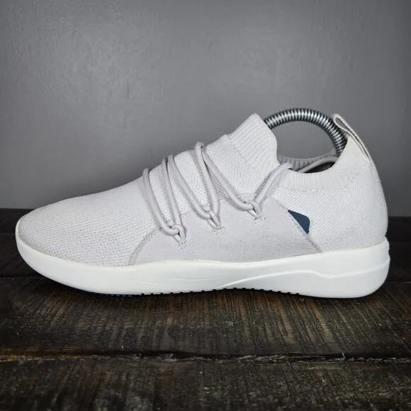 Vessi Cityscape Classic Womens Size 6 Lace Up Waterproof Shoes Sneakers White