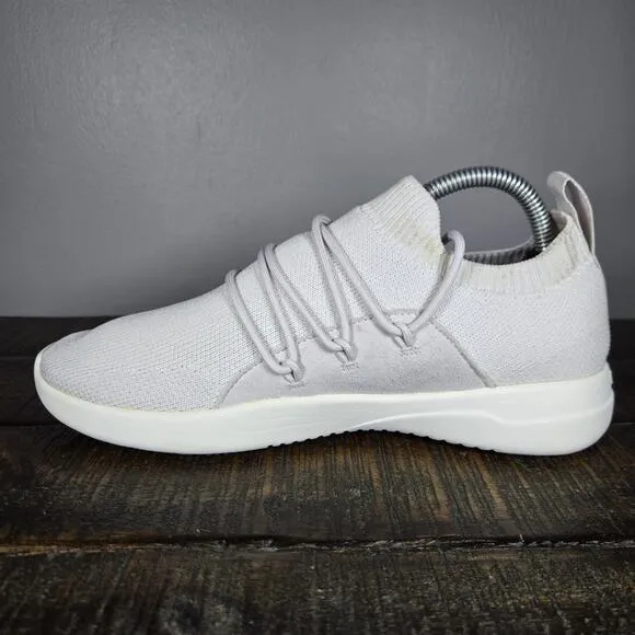 Vessi Cityscape Classic Womens Size 6 Lace Up Waterproof Shoes Sneakers White