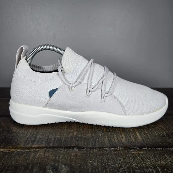 Vessi Cityscape Classic Womens Size 6 Lace Up Waterproof Shoes Sneakers White
