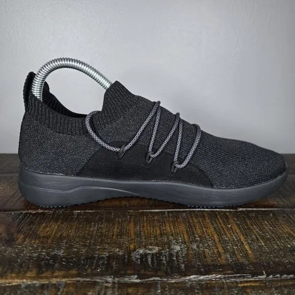 Vessi Cityscape Classic Womens Size 8 Lace Up Waterproof Shoes Sneakers Black