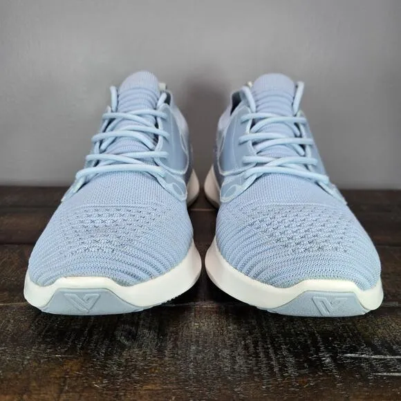 Vessi Everyday 2.0 Mens Size 10 Lace Up Waterproof Shoes Sneakers Sky Blue