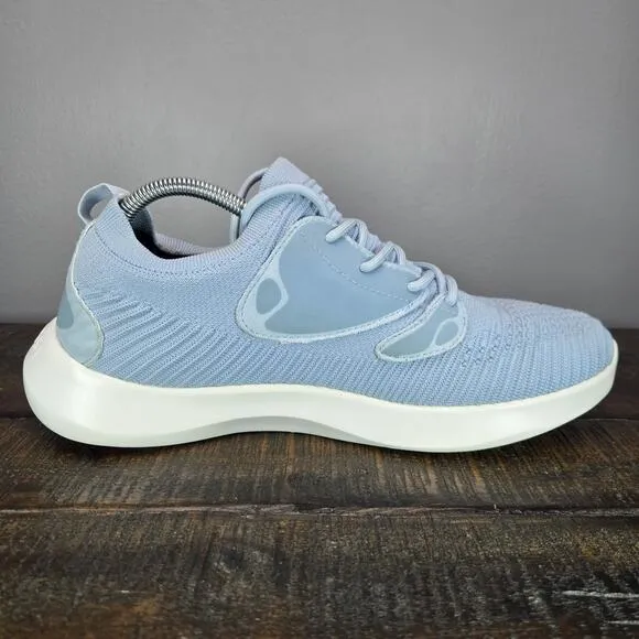 Vessi Everyday 2.0 Mens Size 10 Lace Up Waterproof Shoes Sneakers Sky Blue