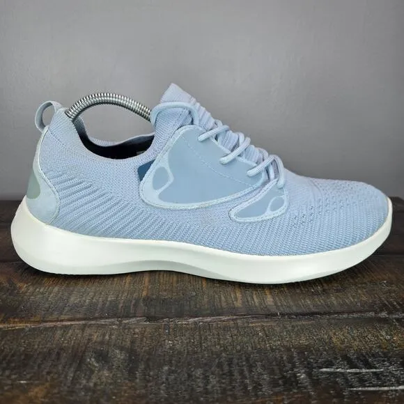 Vessi Everyday 2.0 Mens Size 10 Lace Up Waterproof Shoes Sneakers Sky Blue