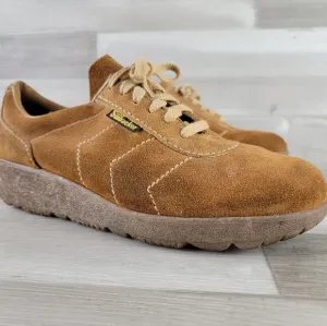 Vintage 70s Sunbacker Suede Running Shoes Mens 10½D