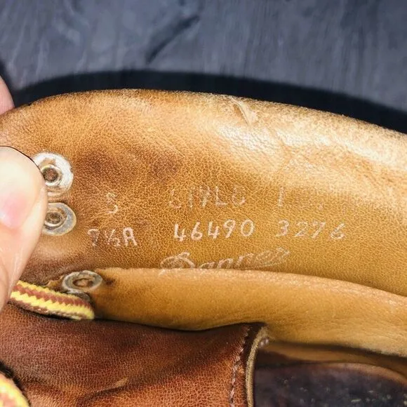 Vintage Danner Sz 7.5 A Mountain Light Cascade Leather Hiking Boots Vibram 46490