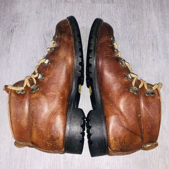 Vintage Danner Sz 7.5 A Mountain Light Cascade Leather Hiking Boots Vibram 46490