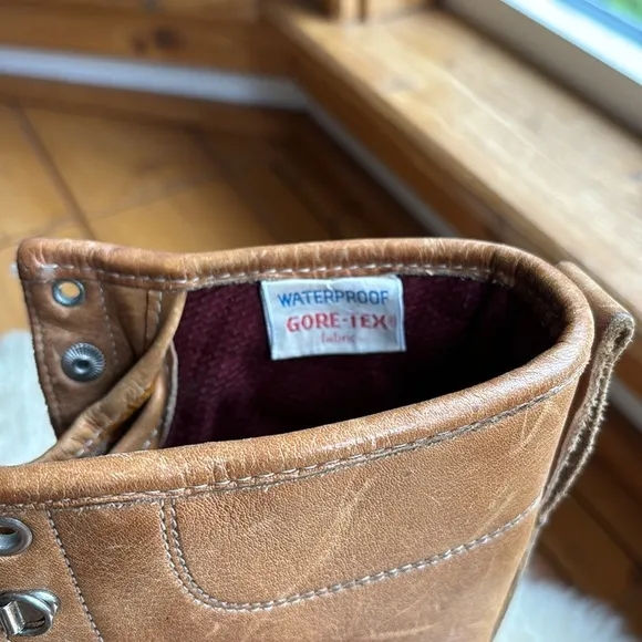 Vintage Leather Bean Boots