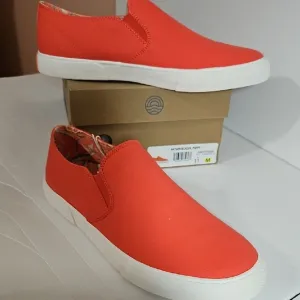 Vionic Beach Slip On Sneakers Tennis Shoes, Poppy NIB 11
