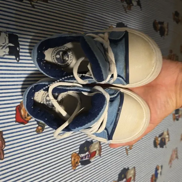VTG 90s Nike Blue Denim Style sneakers