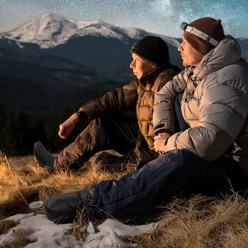 Winter Goose Down Slipper Boots – Water-Resistant, Windproof, and Thermal Foot Covers