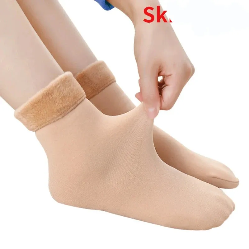 Winter Warm Solid Women’s Socks