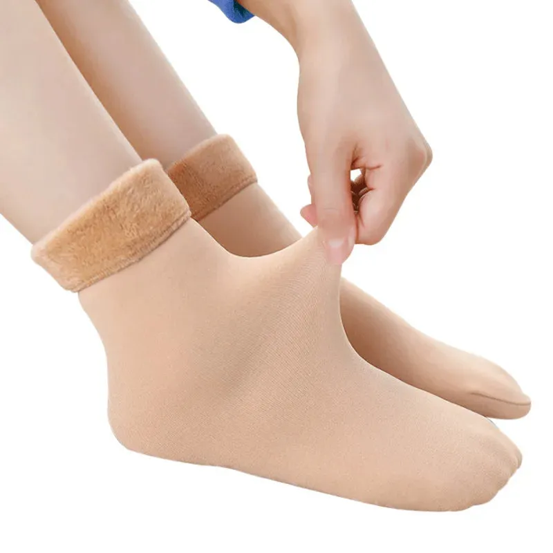 Winter Warm Solid Women’s Socks