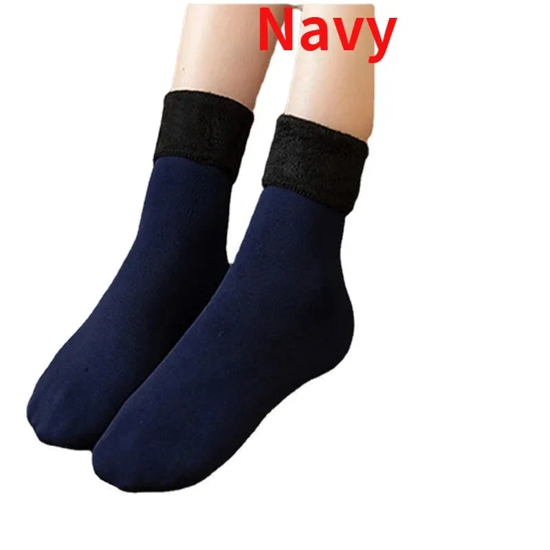 Winter Warm Solid Women’s Socks
