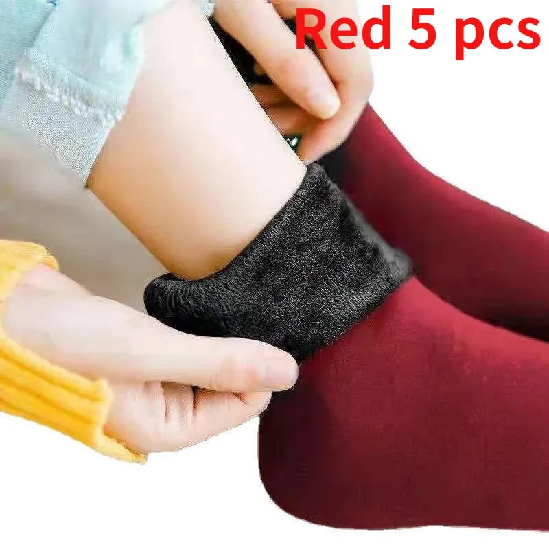 Winter Warm Solid Women’s Socks