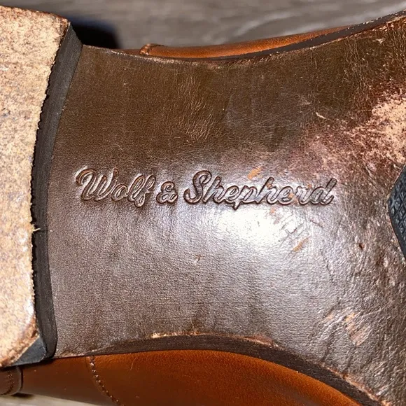 Wolf and Shepherd Cap Toe Oxford Dress Shoes