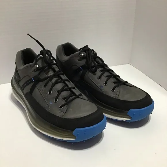Wolverine Conquer UltraSpring Waterproof Mens Gray Low Top Lace Up Shoes 8M