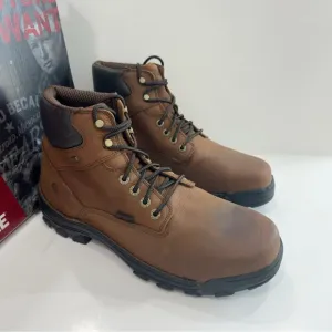 Wolverine Men's Brown Durbin Waterproof 8&quot; Work Boots - Steel Toe
