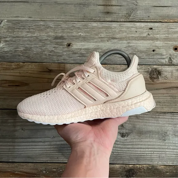 Women adidas UltraBoost Pink Tint Running Shoes Sneakers