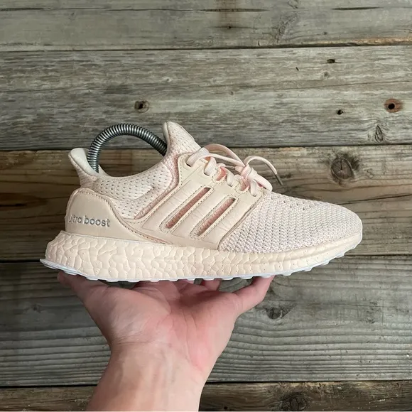Women adidas UltraBoost Pink Tint Running Shoes Sneakers