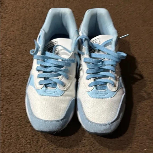 Women's Blue and White Sneakers
