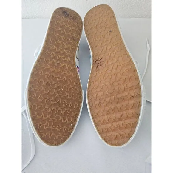 Women's Coach multi color sneakers
