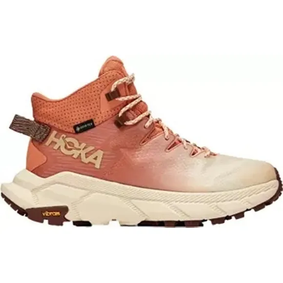 Women's Hoka One trail code goretex Hiking Boots, Coral, Size 8.5B