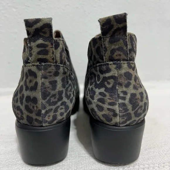 Wonders Fly Leopard Print  Ankle Booties Size 36/6 Casual