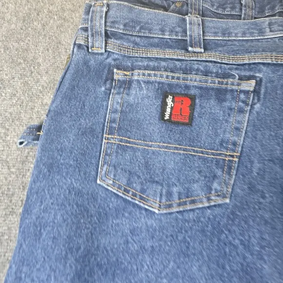 Wranglers Jeans Mens 44X32 Blue Riggs Workwear Jeans Lot Of 3