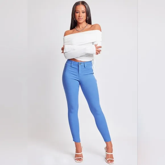 YMI Jeanswear Full Size Hyperstretch Mid-Rise Skinny Pants