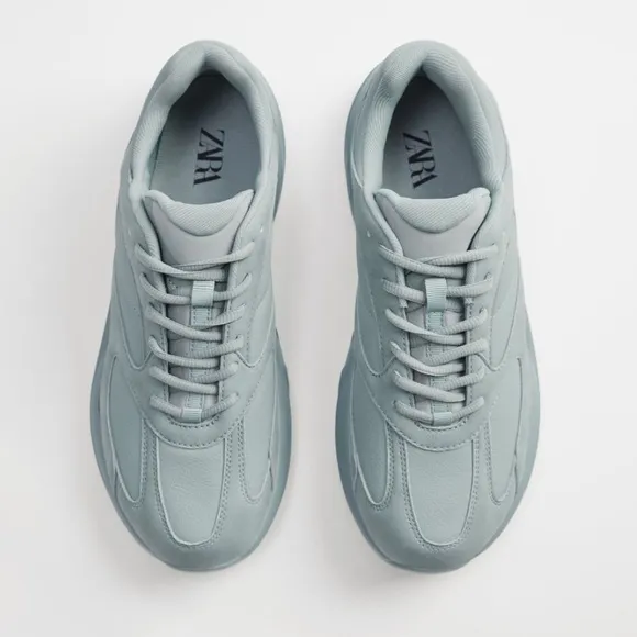 ZARA SOLID COLOR RUNNING SHOES SZ 7