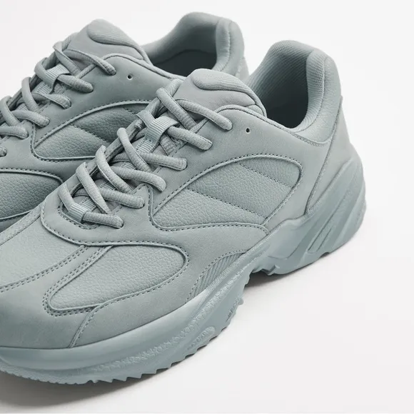 ZARA SOLID COLOR RUNNING SHOES SZ 7