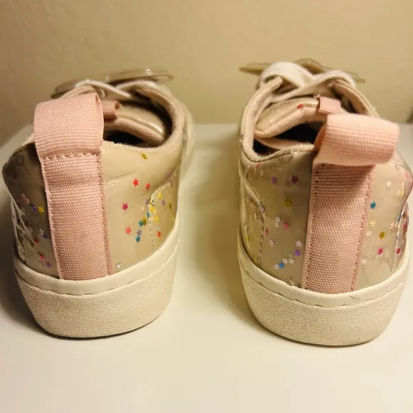 ZARA VINYL STAR AND HEARTS SHOES