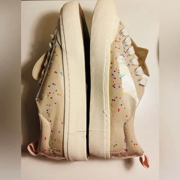 ZARA VINYL STAR AND HEARTS SHOES